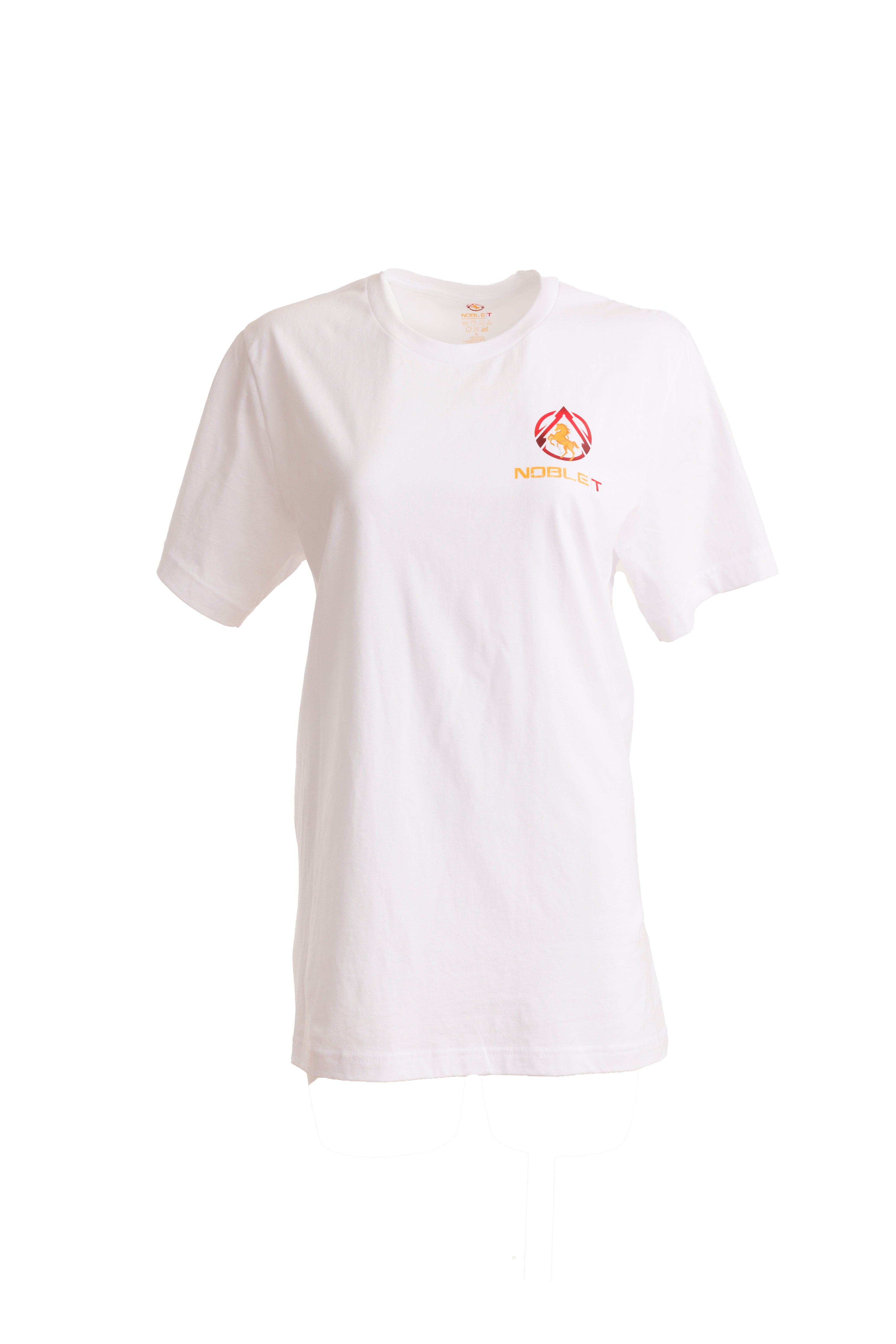 Women's White Jersey Short Sleeve T-Shirt image 0