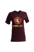 Women's Oxblood Black Jersey Short Sleeve T-Shirt image 0