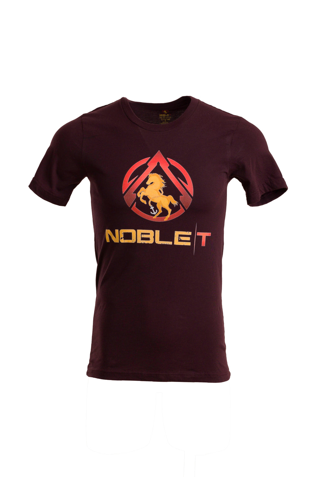 Men's Oxblood Black Jersey Short Sleeve T-Shirt image 0