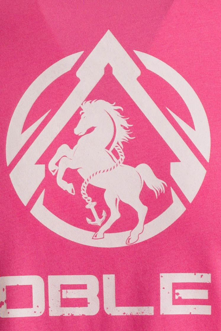 Unisex Pink Relaxed Fit Jersey Short Sleeve T-Shirt image 1