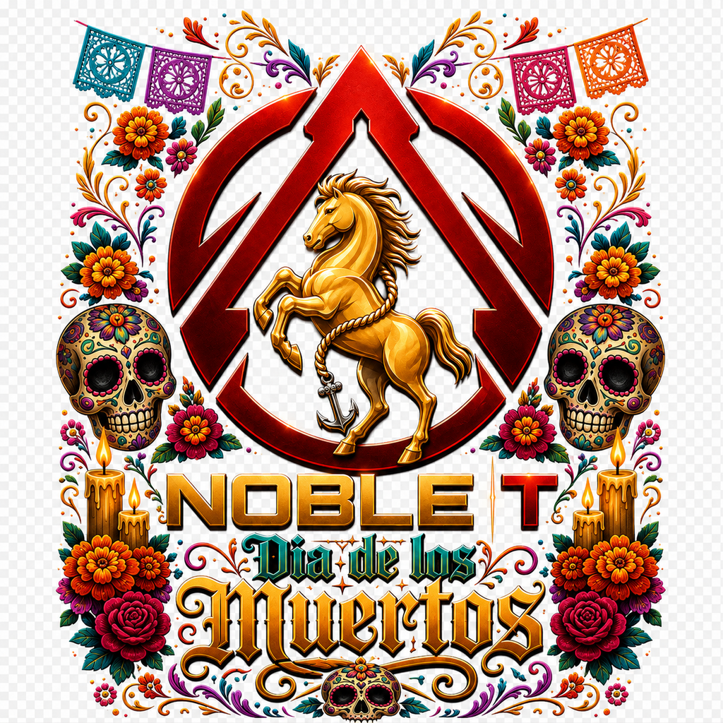 Noble-T Día de los Muertos artwork detail