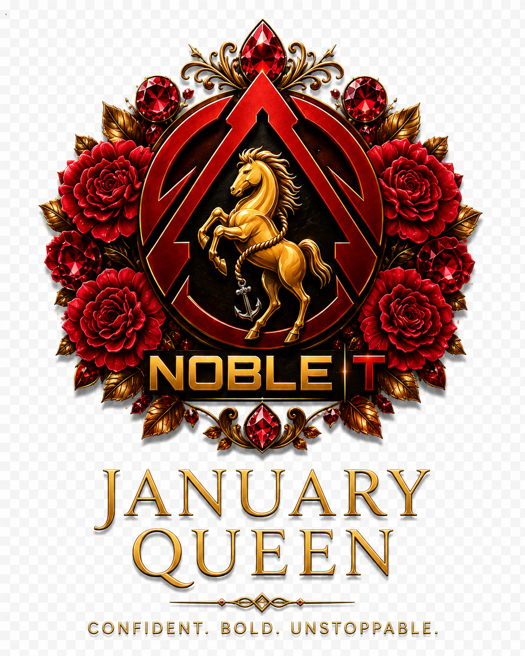 January Queen artwork detail