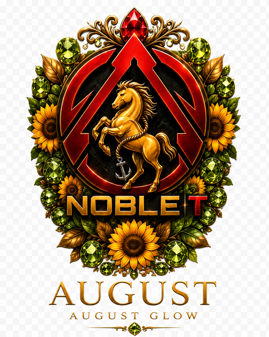 August Glow artwork detail