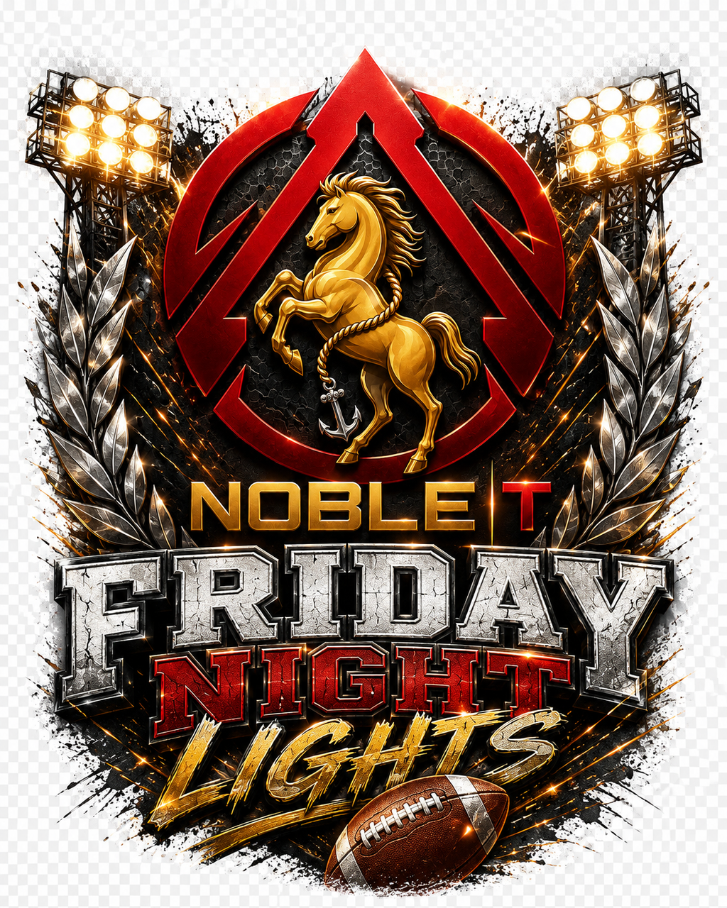 Noble-T Friday Night Lights artwork detail