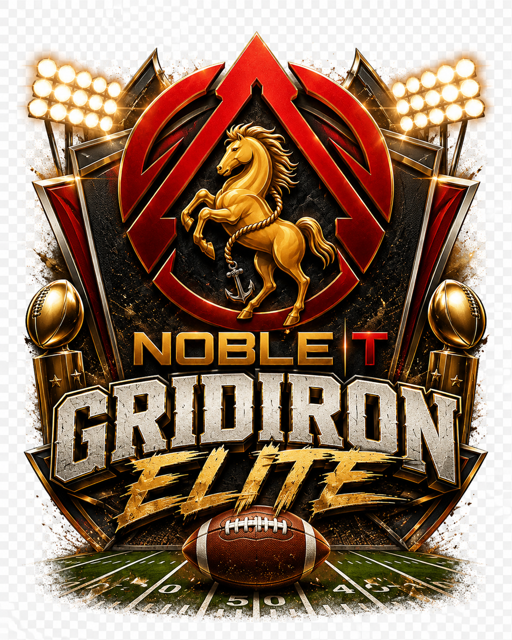 Noble-T Gridiron Elite artwork detail