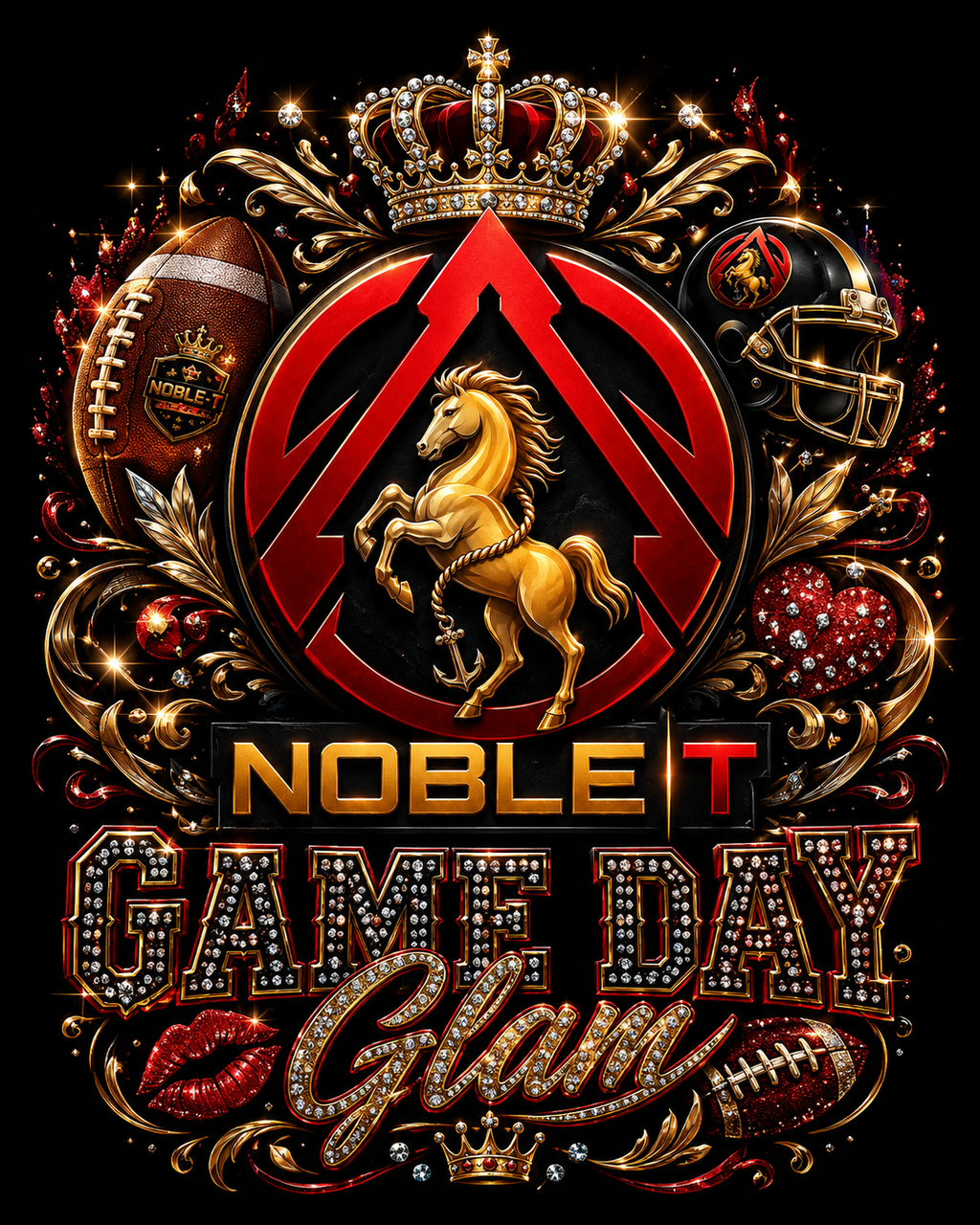 Noble-T Game Day Glam artwork detail