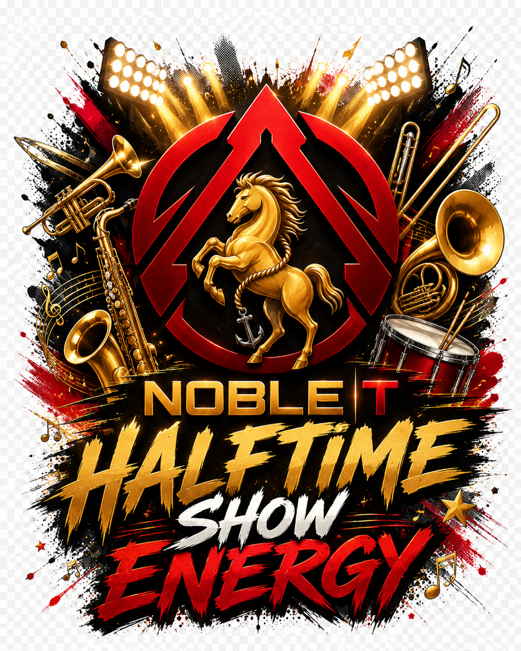Noble-T Halftime Show Energy artwork detail