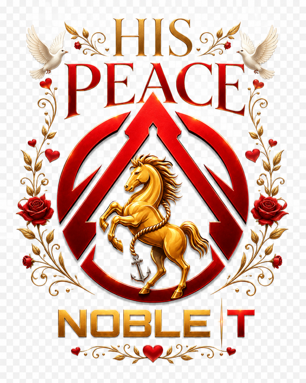 Noble-T His Peace artwork detail