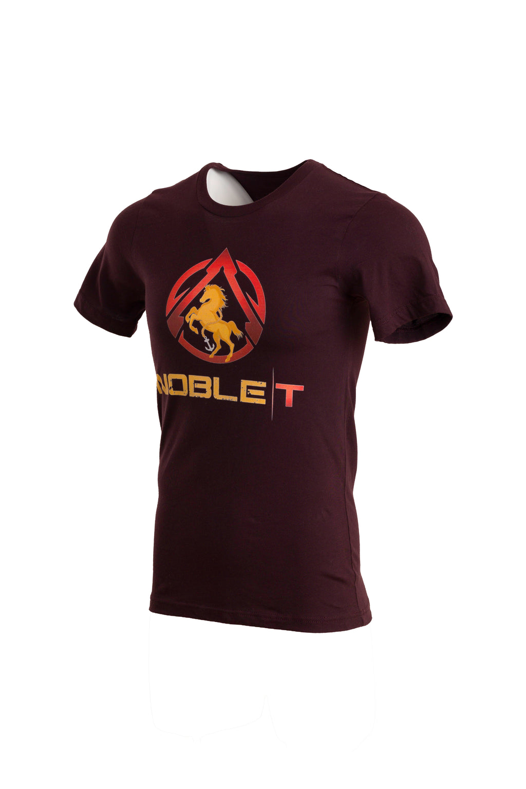 Men's Oxblood Black Jersey Short Sleeve T-Shirt image 2