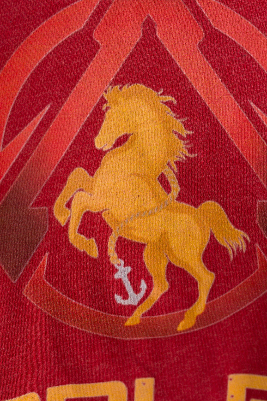 Women's Red Heather Feel Jersey Short Sleeve T-Shirt image 4