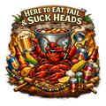 Louisiana crawfish boil shirt design