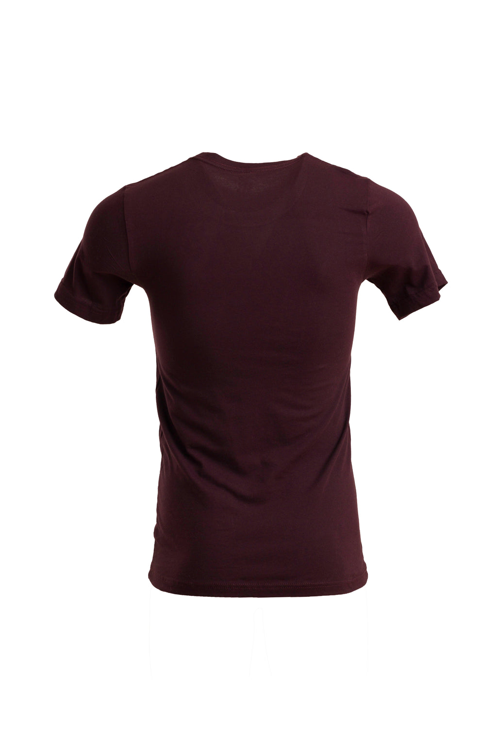 Men's Oxblood Black Jersey Short Sleeve T-Shirt image 1