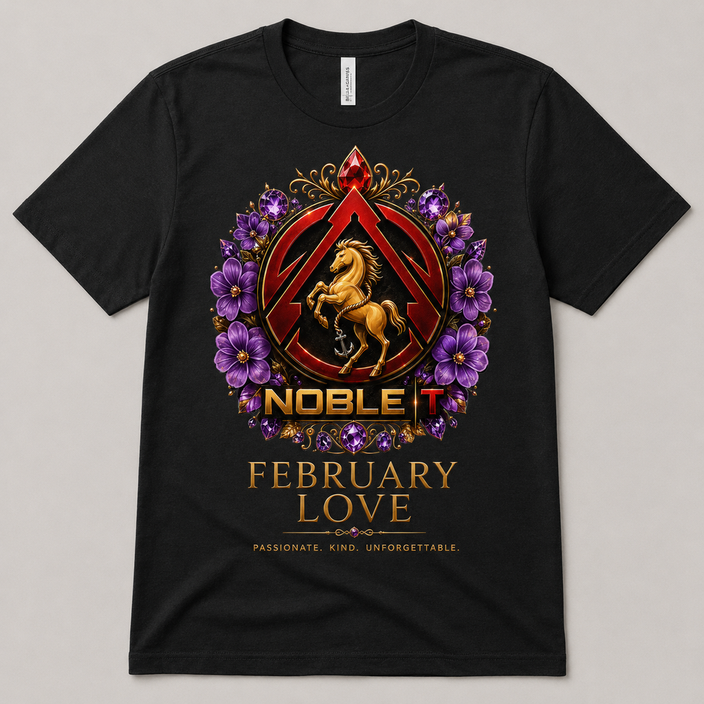 February Love finished shirt mockup