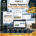 Noble-T Manning Manpower and Metrics Complete Command Suite premium digital product flyer