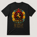 March Magic finished shirt mockup