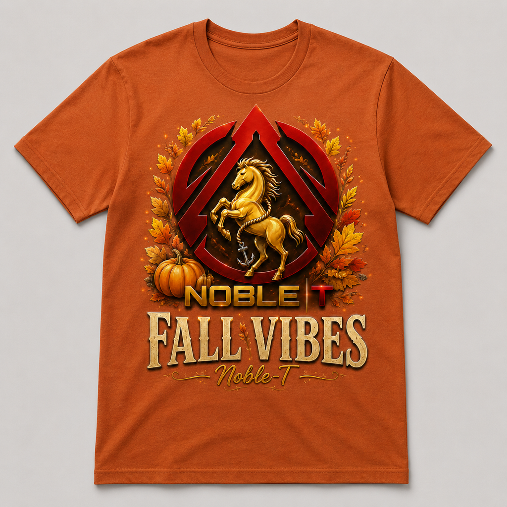 Noble-T Fall Vibes finished shirt mockup