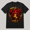 Noble-T Her King finished shirt mockup