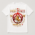 Noble-T Her Peace finished shirt mockup