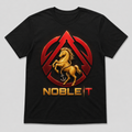 Noble-T Signature Crest finished shirt mockup