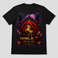 Noble-T Spooky Luxe finished shirt mockup