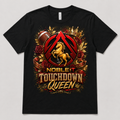 Noble-T Touchdown Queen finished shirt mockup