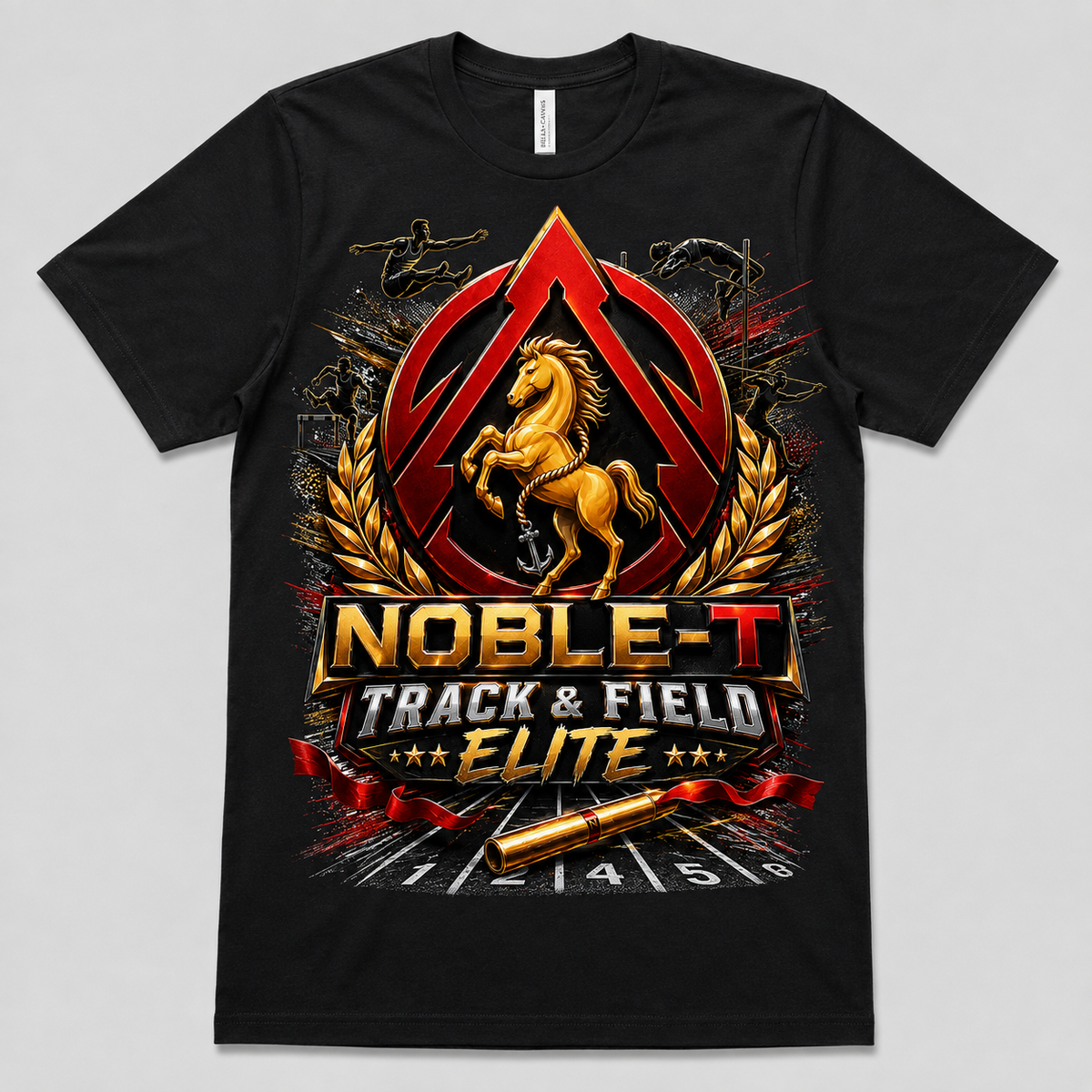 Noble-T Track & Field Elite finished shirt mockup