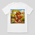 Rice Festival Crowley T-Shirt finished shirt mockup