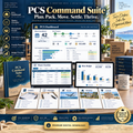 PCS Command Suite premium coastal blue and gold cover