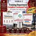 Noble-T Training Department Complete Command Suite premium digital product flyer
